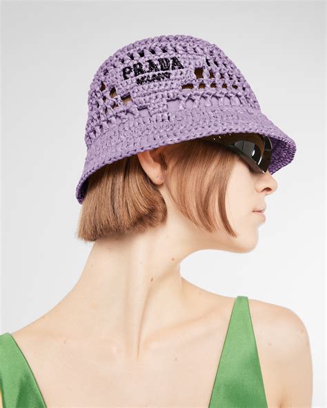 grey prada hat|prada raffia hat.